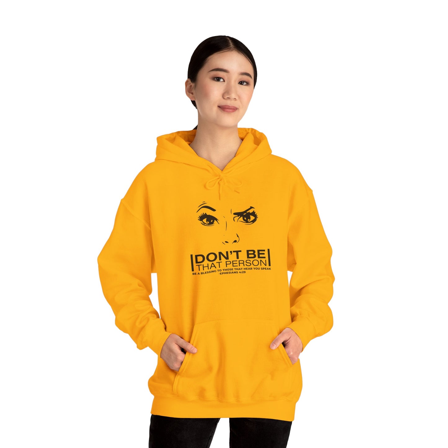 Don't Be That Person Unisex Heavy Blend™ Hooded Sweatshirt