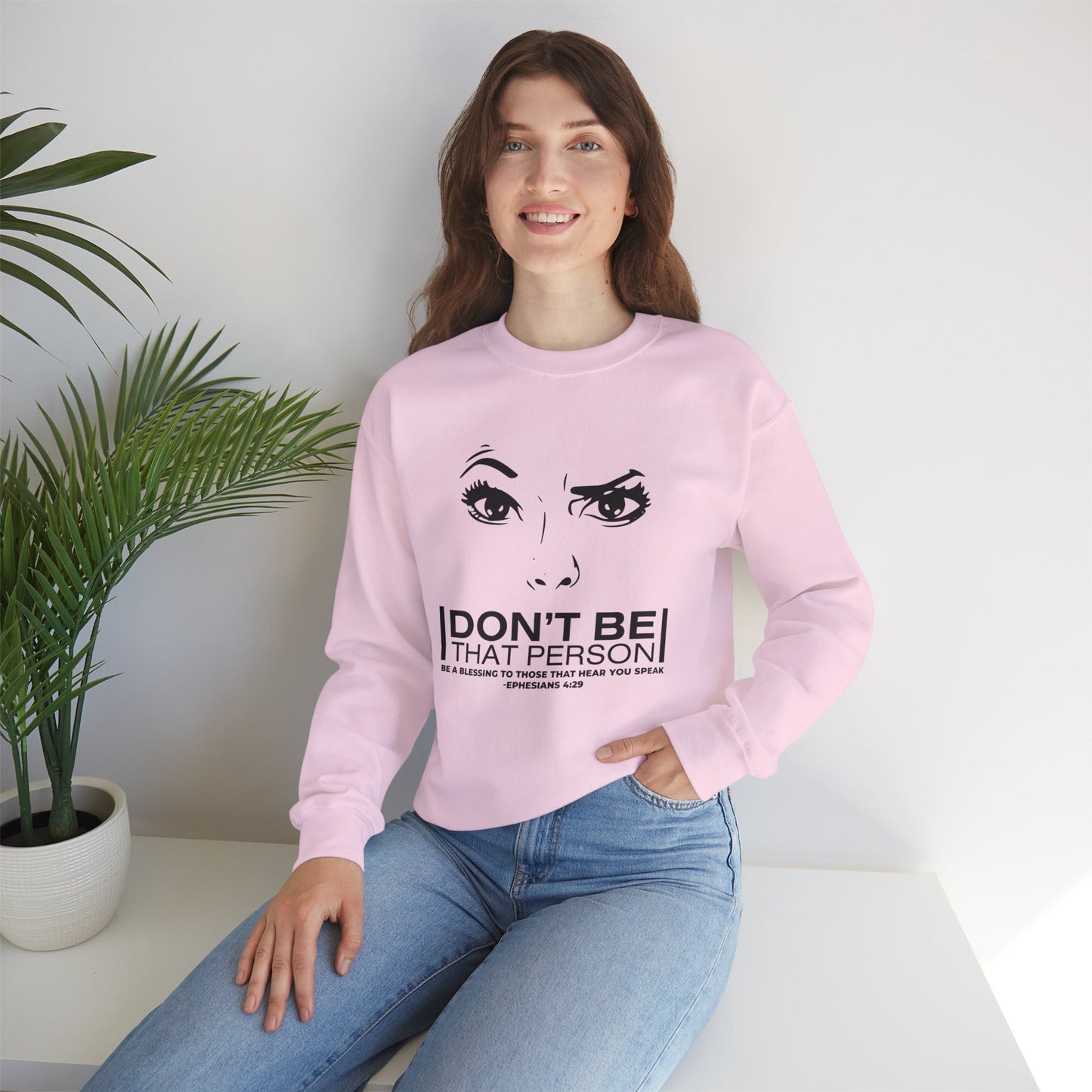 Don't Be That Person Unisex Heavy Blend™ Crewneck Sweatshirt
