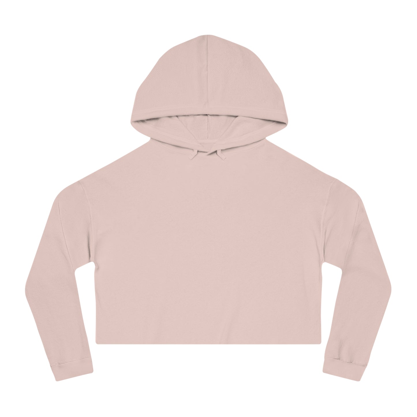 Don't Be That Person - Inspirational Women's Cropped Hooded Sweatshirt (logo on the back)
