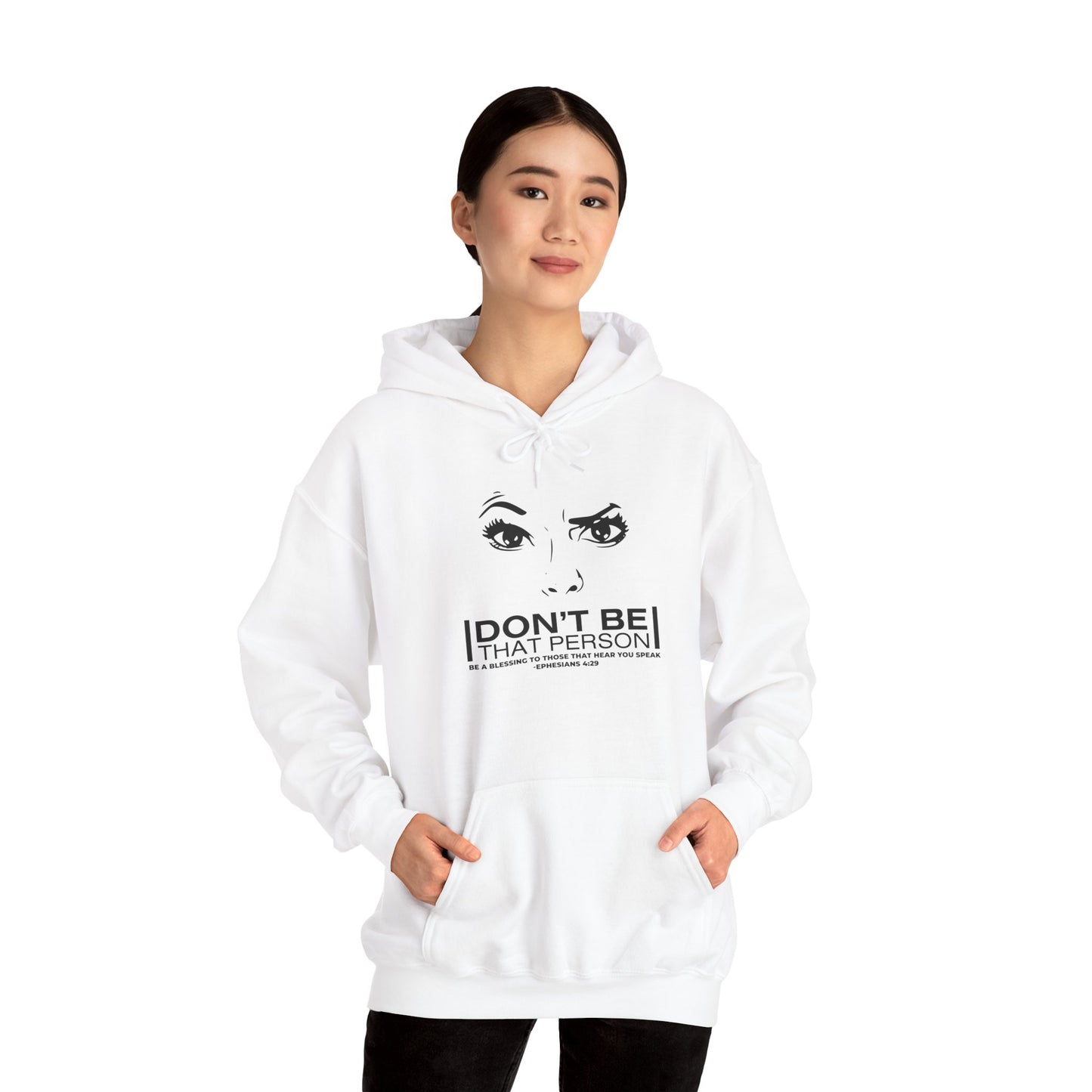 Don't Be That Person Unisex Heavy Blend™ Hooded Sweatshirt
