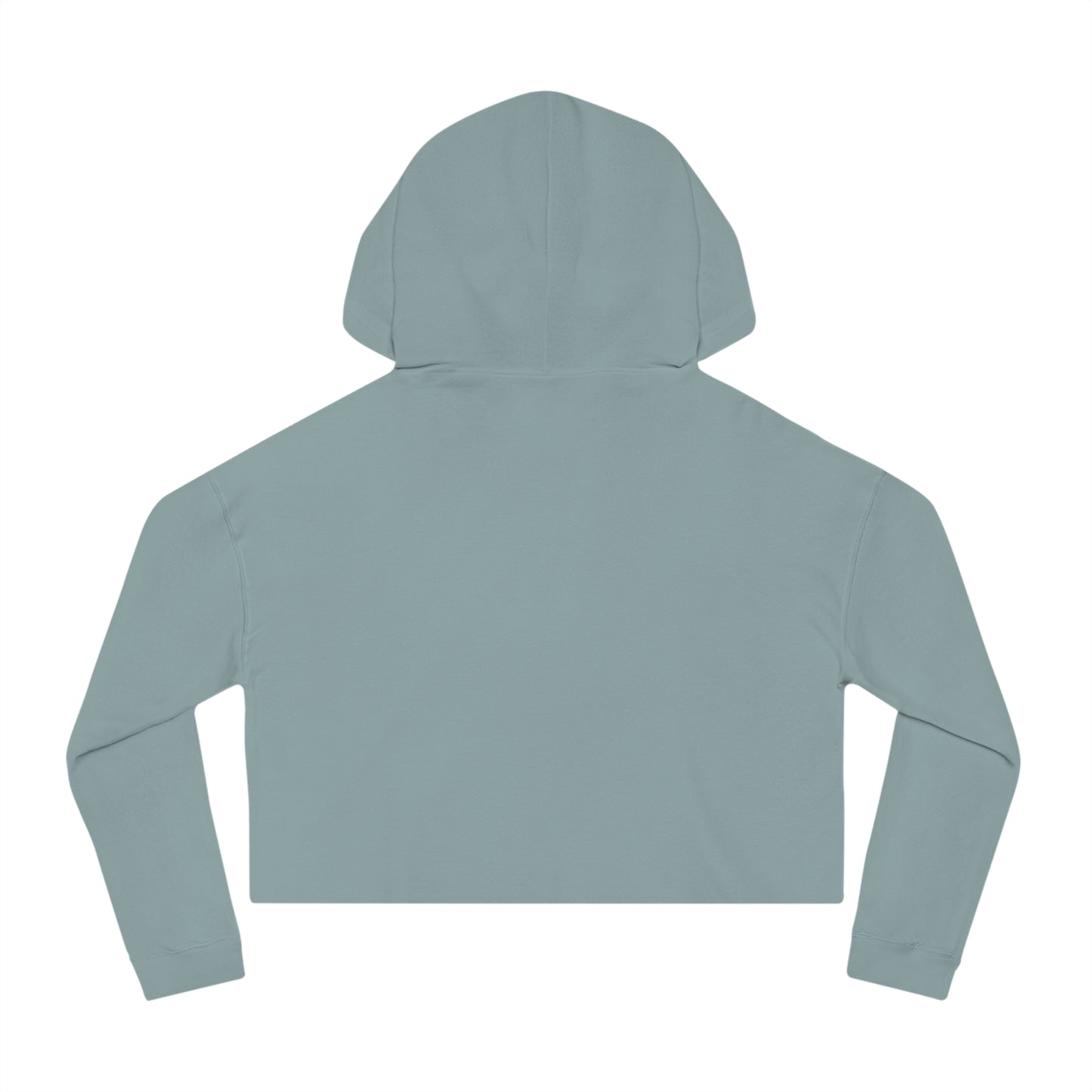 Don't Be That Person - Inspirational Women's Cropped Hooded Sweatshirt