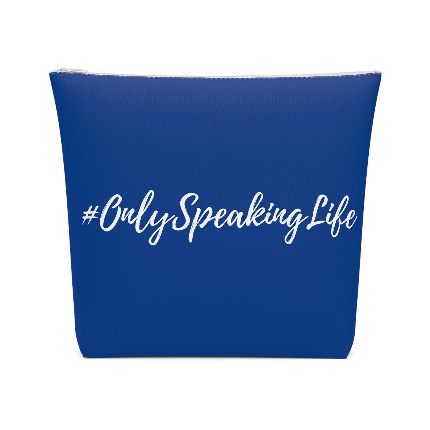 Only Speaking Life Cotton Cosmetic Bag