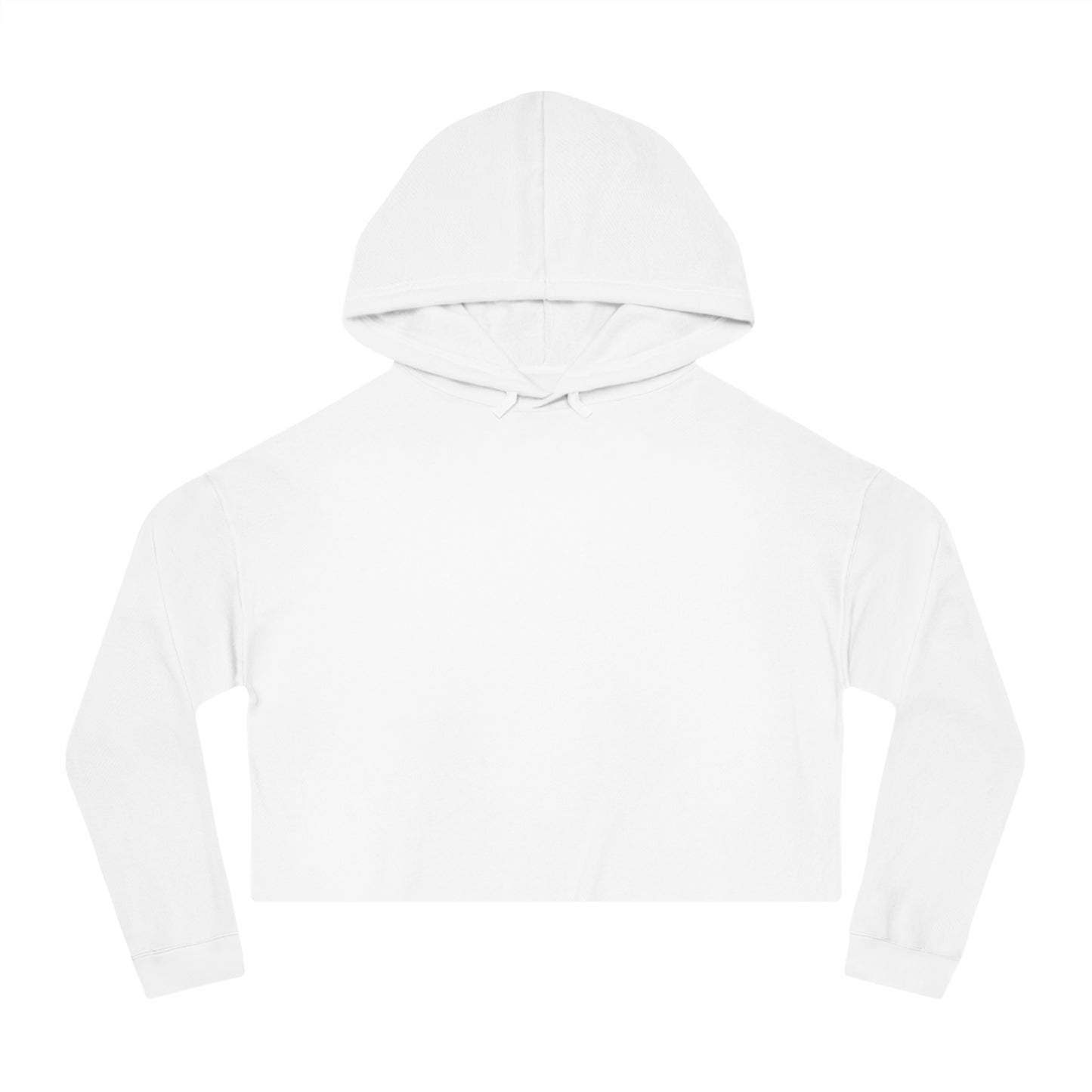 Don't Be That Person - Inspirational Women's Cropped Hooded Sweatshirt (logo on the back)
