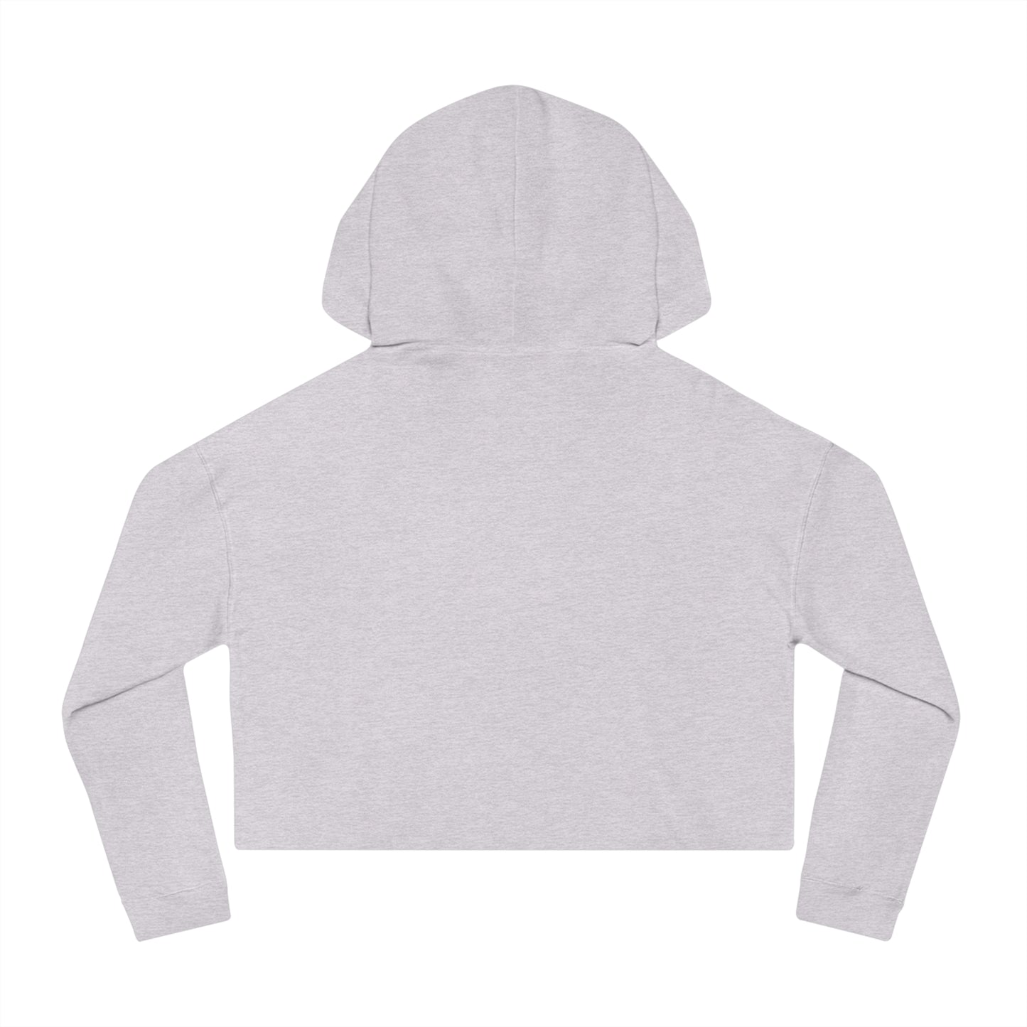 Don't Be That Person - Inspirational Women's Cropped Hooded Sweatshirt