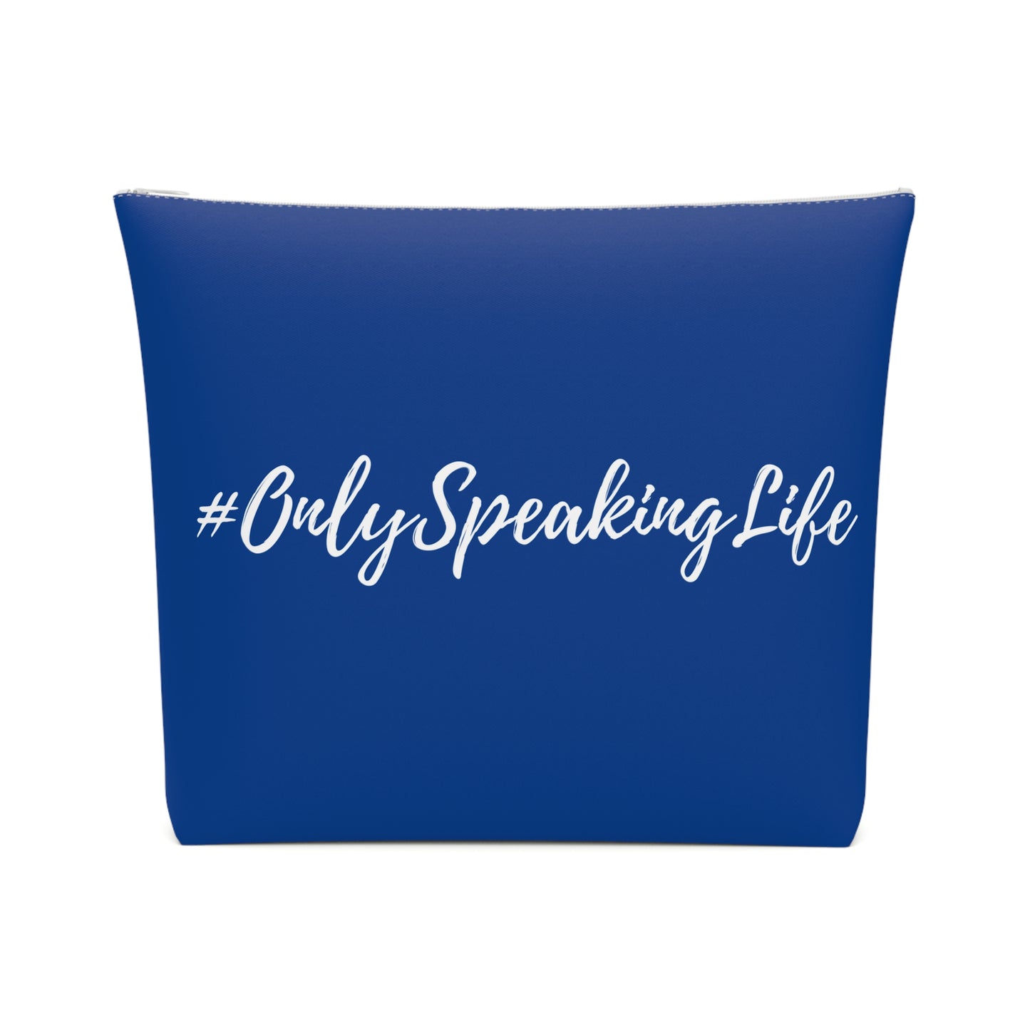 Only Speaking Life Cotton Cosmetic Bag