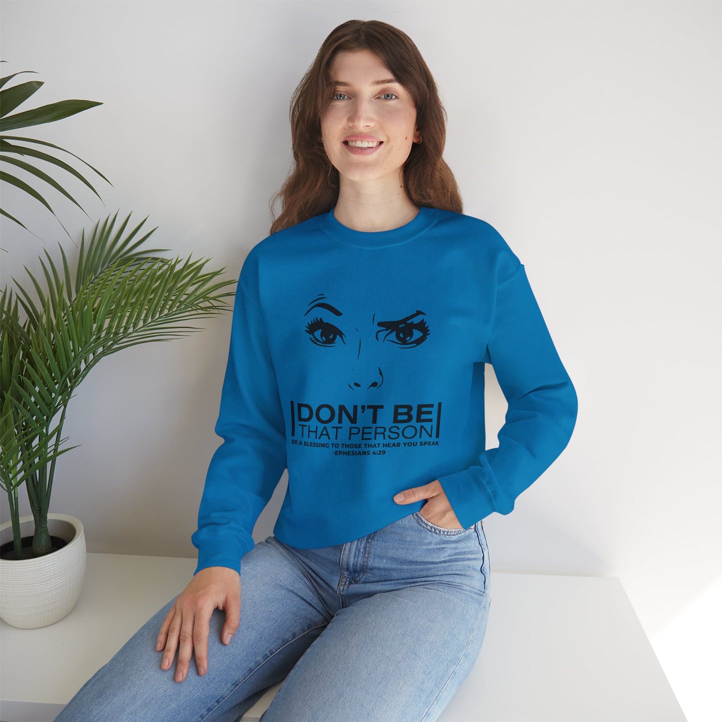 Don't Be That Person Unisex Heavy Blend™ Crewneck Sweatshirt