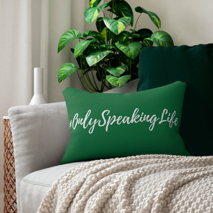 Only Speaking Life Lumbar Pillow