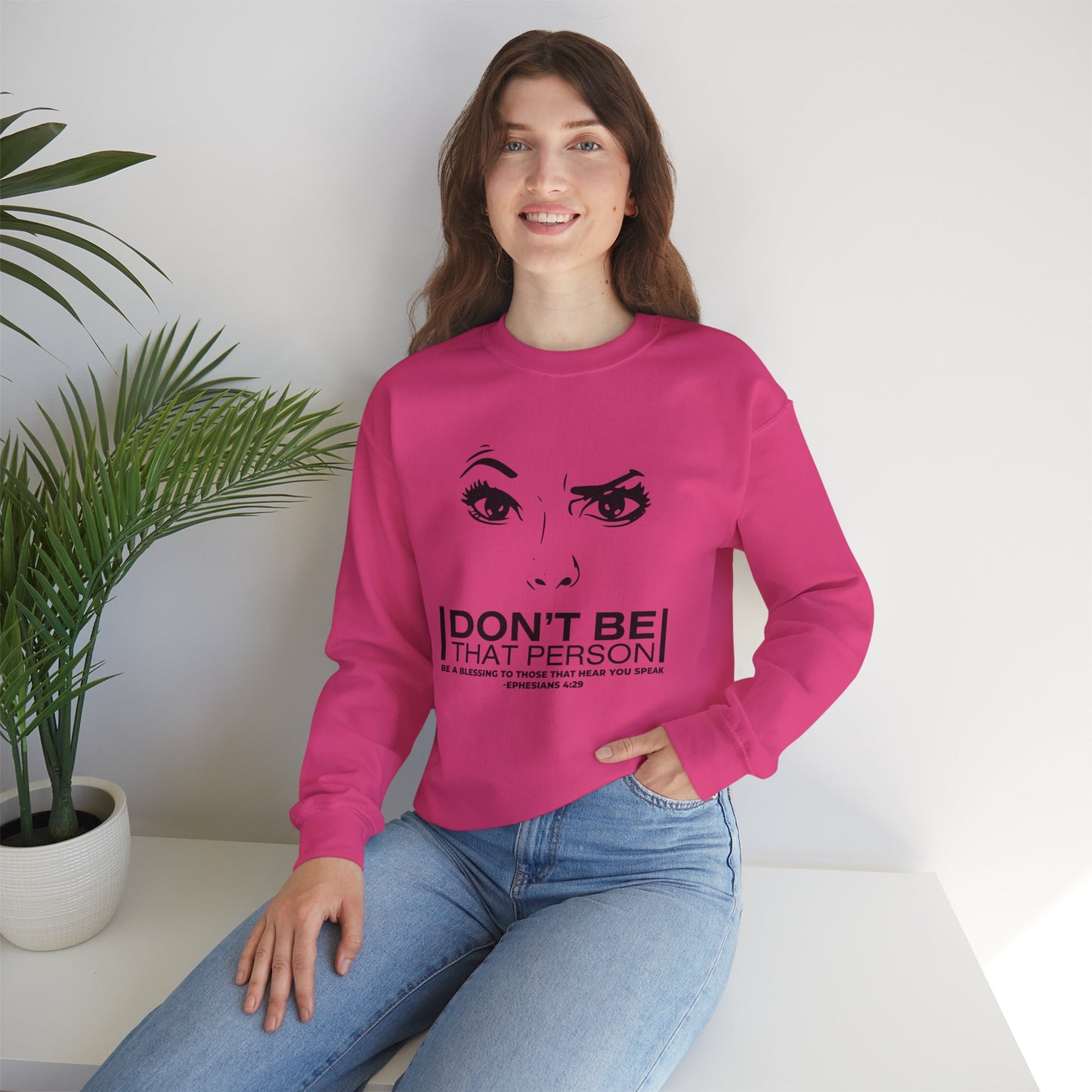 Don't Be That Person Unisex Heavy Blend™ Crewneck Sweatshirt