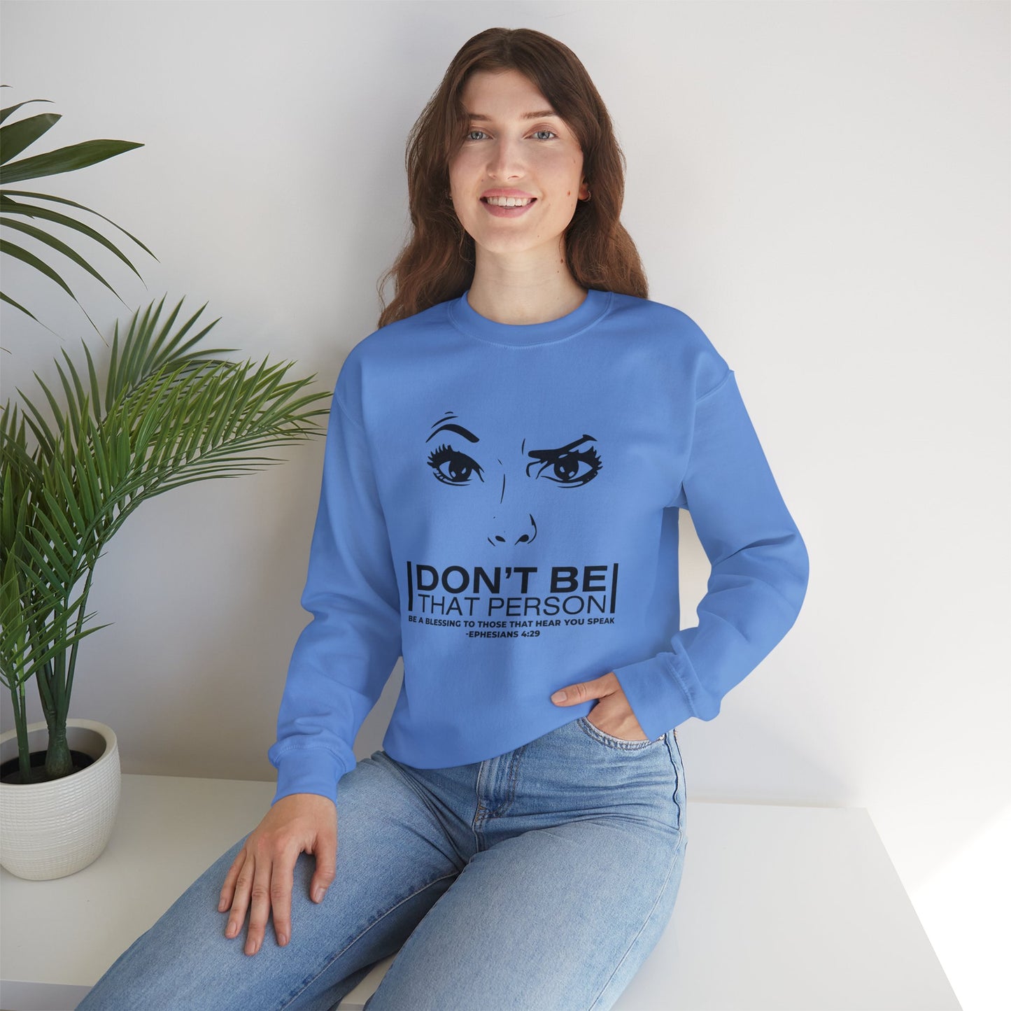 Don't Be That Person Unisex Heavy Blend™ Crewneck Sweatshirt