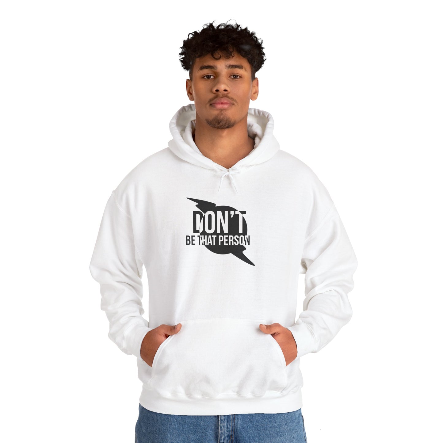 Don't Be That Person Unisex Heavy Blend™ Hooded Sweatshirt