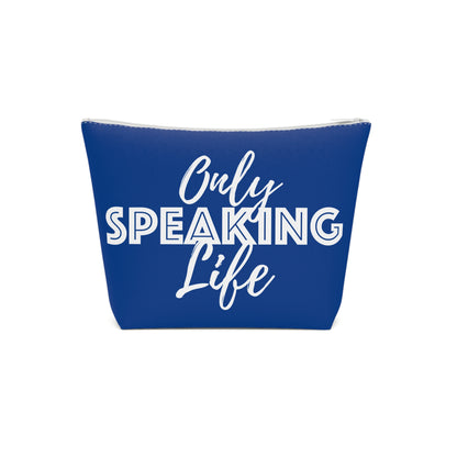 Only Speaking Life Cotton Cosmetic Bag