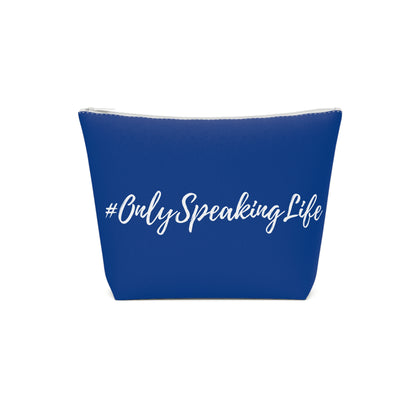 Only Speaking Life Cotton Cosmetic Bag